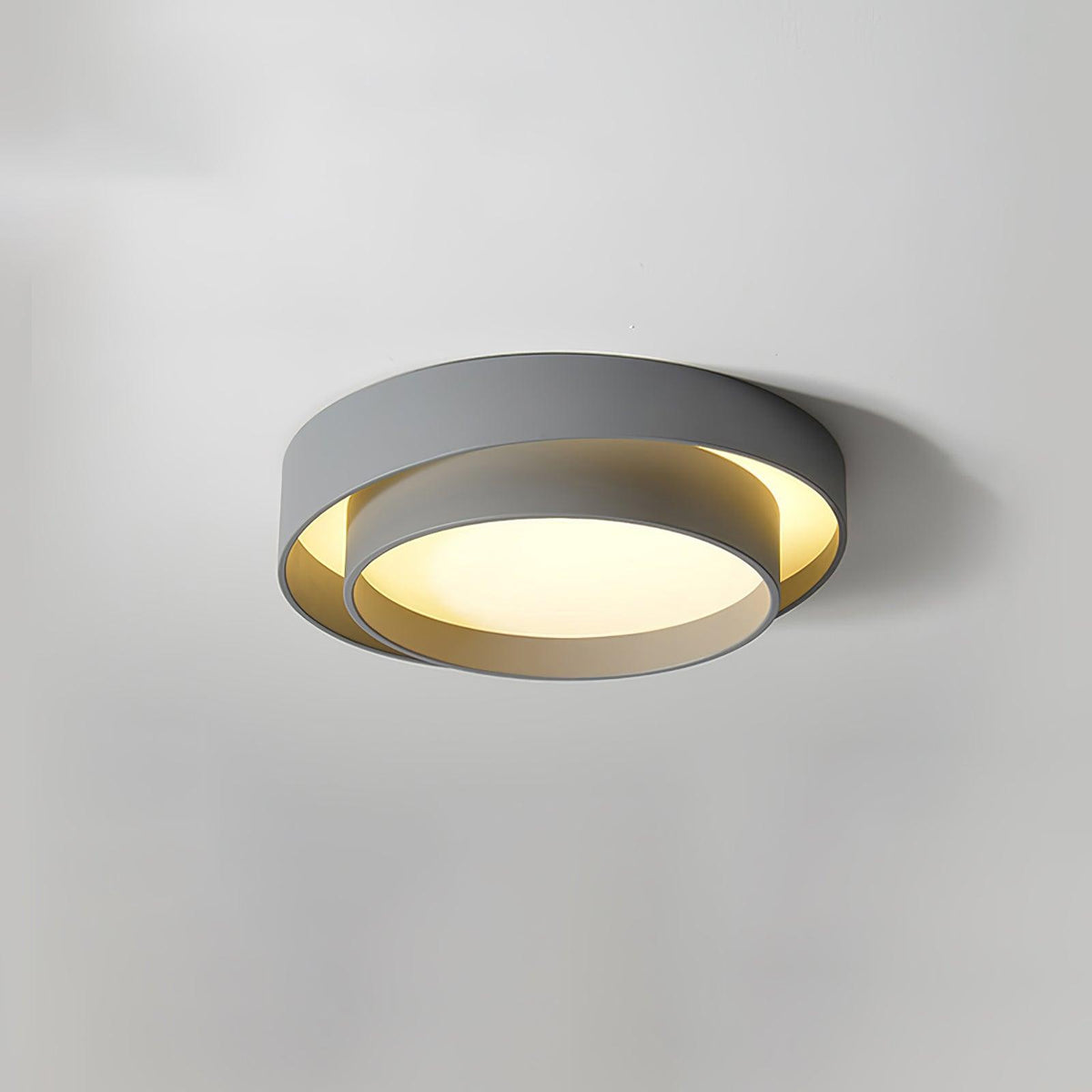 Nordic Style Circular Flush Mount Art Deco Ceiling Light