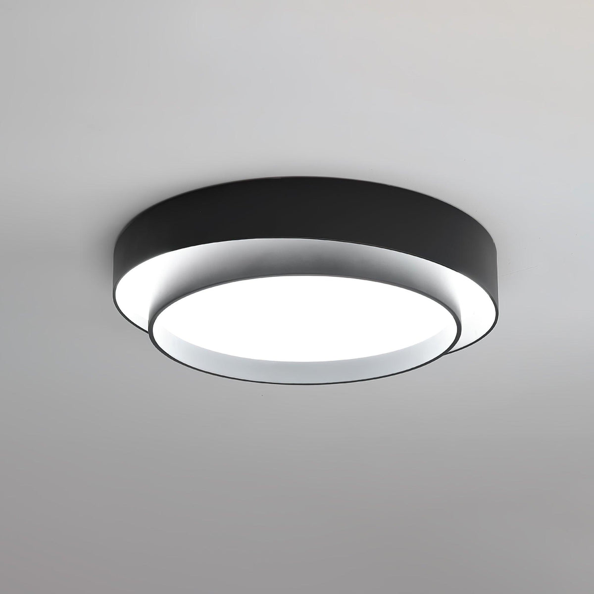 Nordic Style Circular Flush Mount Art Deco Ceiling Light