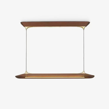 Integrated LED Brass Pendant Light