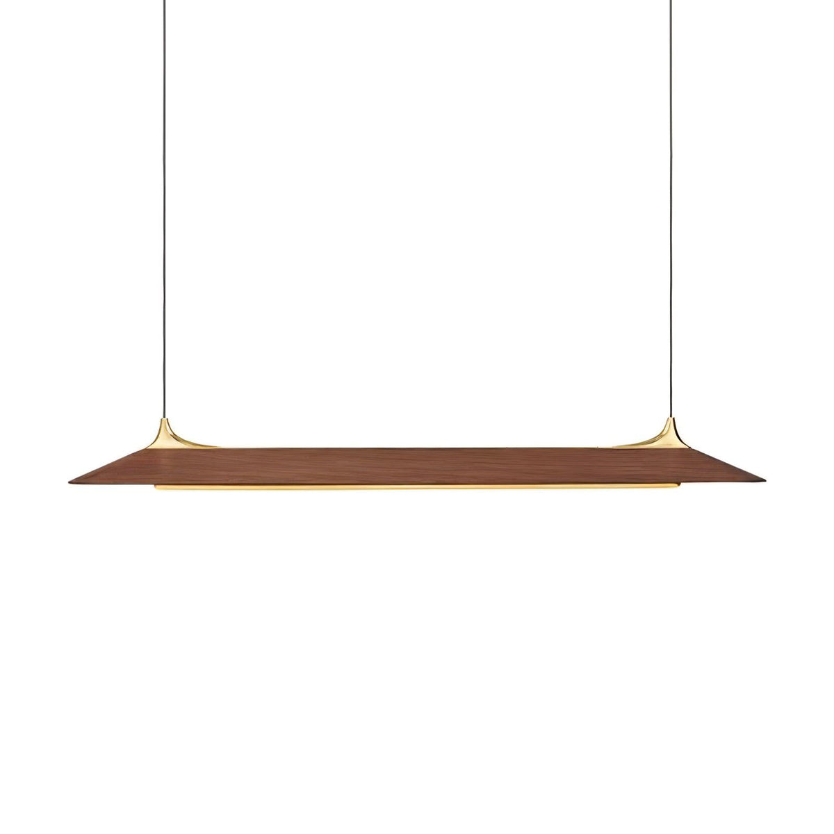 Integrated LED Brass Pendant Light