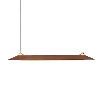 Integrated LED Brass Pendant Light