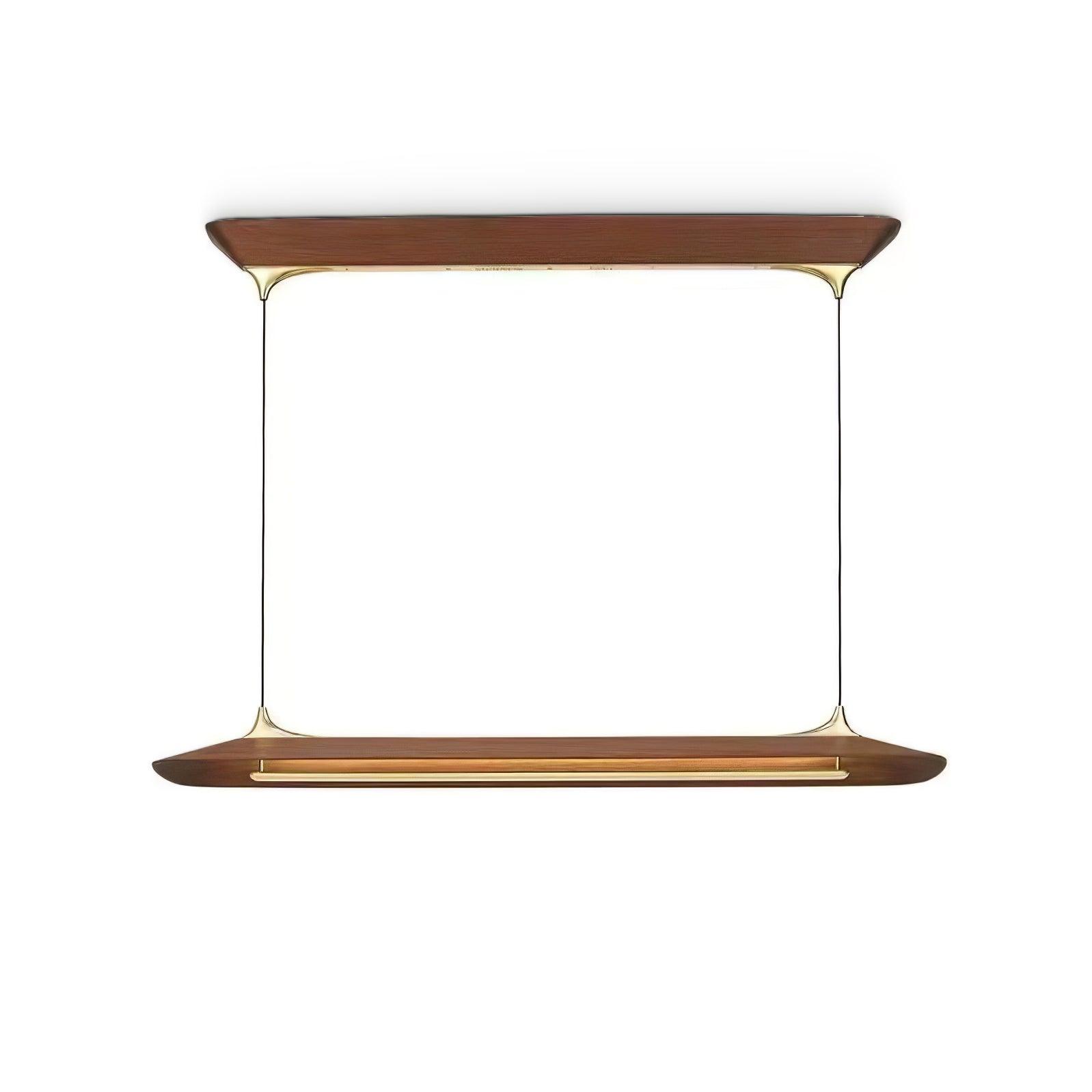 Integrated LED Brass Pendant Light