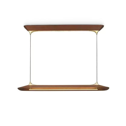Integrated LED Brass Pendant Light