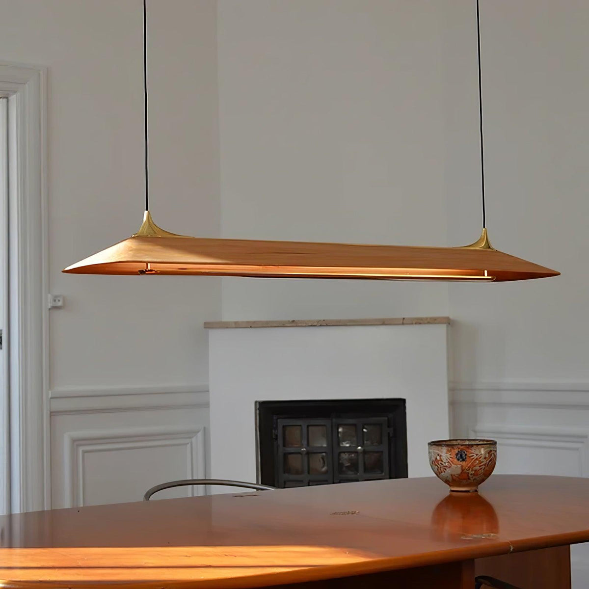 Integrated LED Brass Pendant Light
