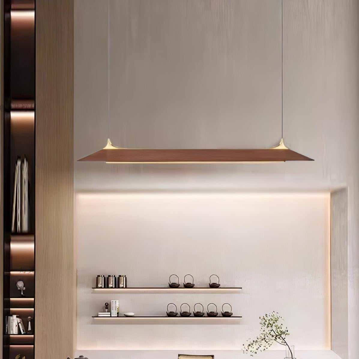Integrated LED Brass Pendant Light