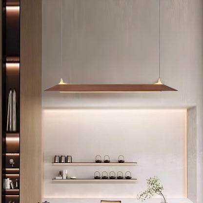 Integrated LED Brass Pendant Light
