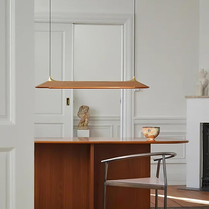 Integrated LED Brass Pendant Light