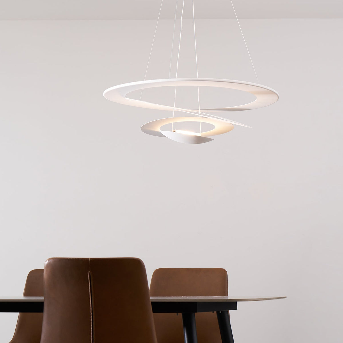 Warm Glow Modern Aluminum Lumenia Pendant Light