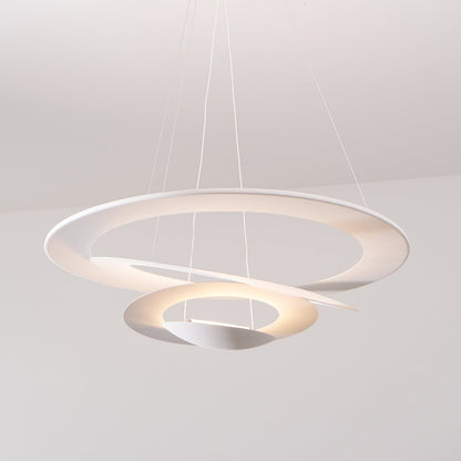 Warm Glow Modern Aluminum Lumenia Pendant Light