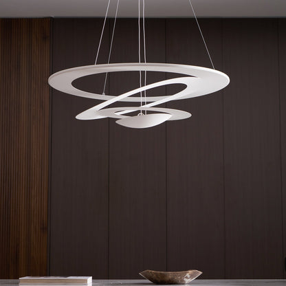 Warm Glow Modern Aluminum Lumenia Pendant Light
