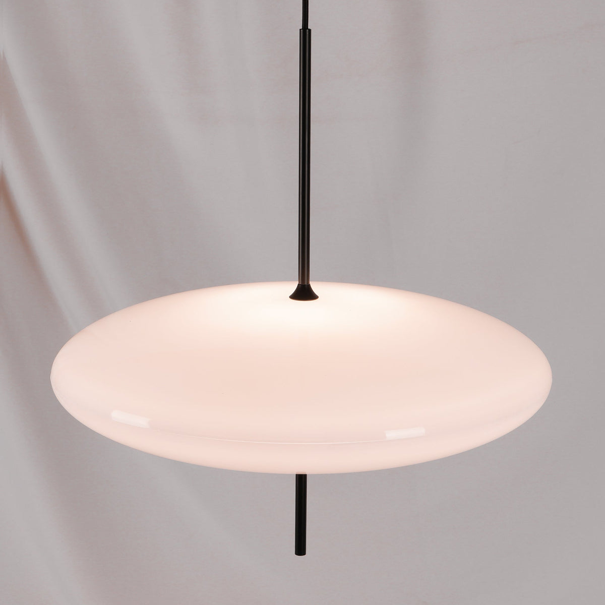 Bright White Shade Nordic Oval Pendant Light