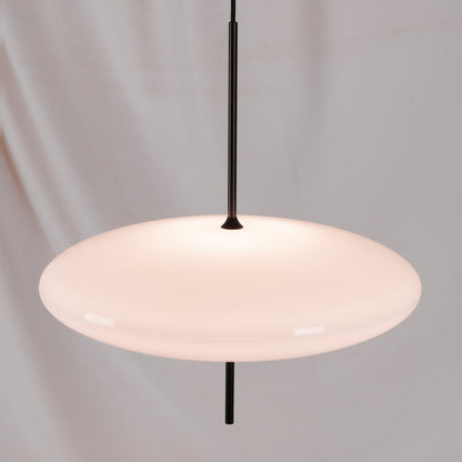Bright White Shade Nordic Oval Pendant Light