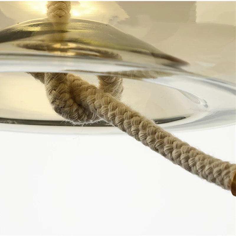 Energy Efficient LED Nordic Glass Pendant Light