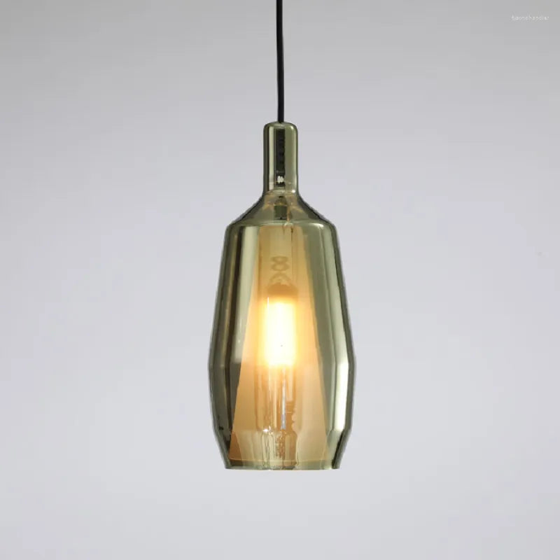 Living Room Ambient Glass Pendant Light