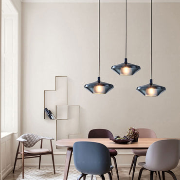 Living Room Ambient Glass Pendant Light