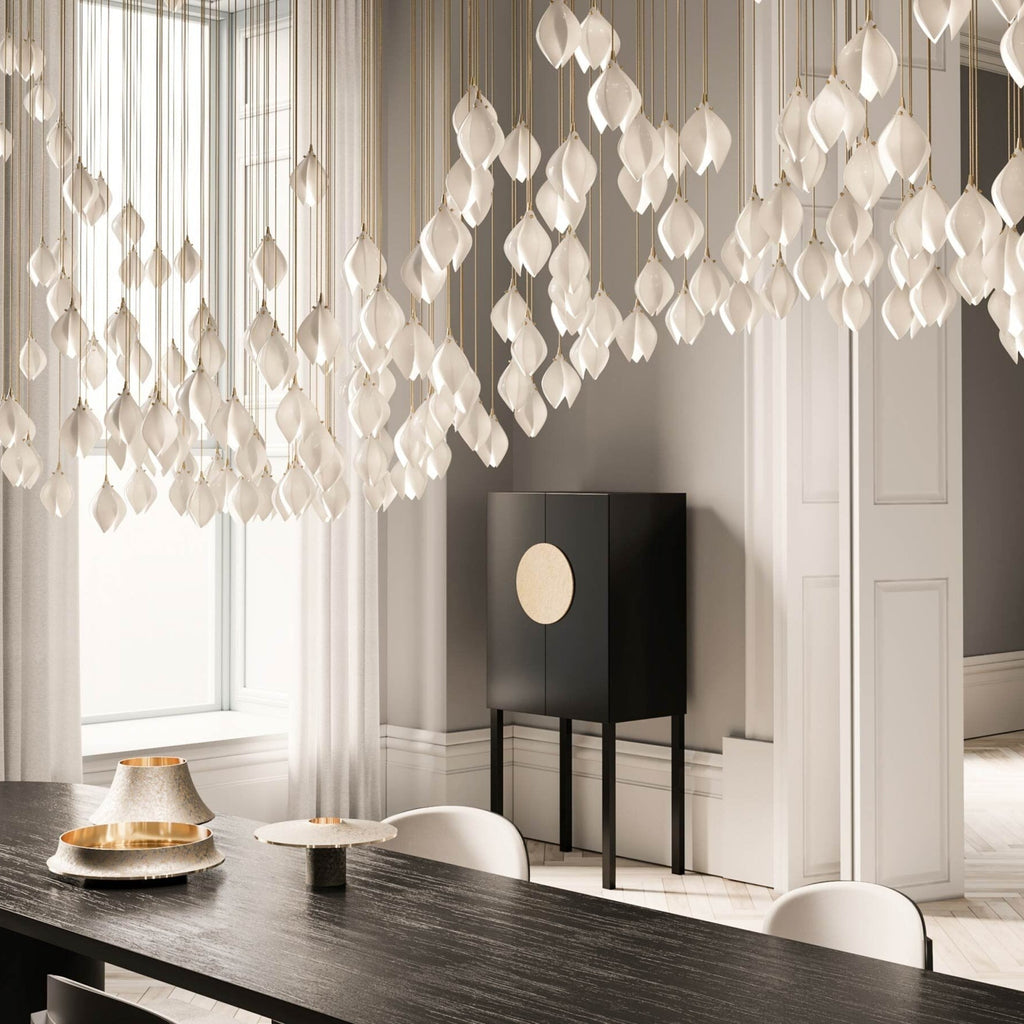 Pendant Light For Living Room Ambience Modern Metal Ceramic
