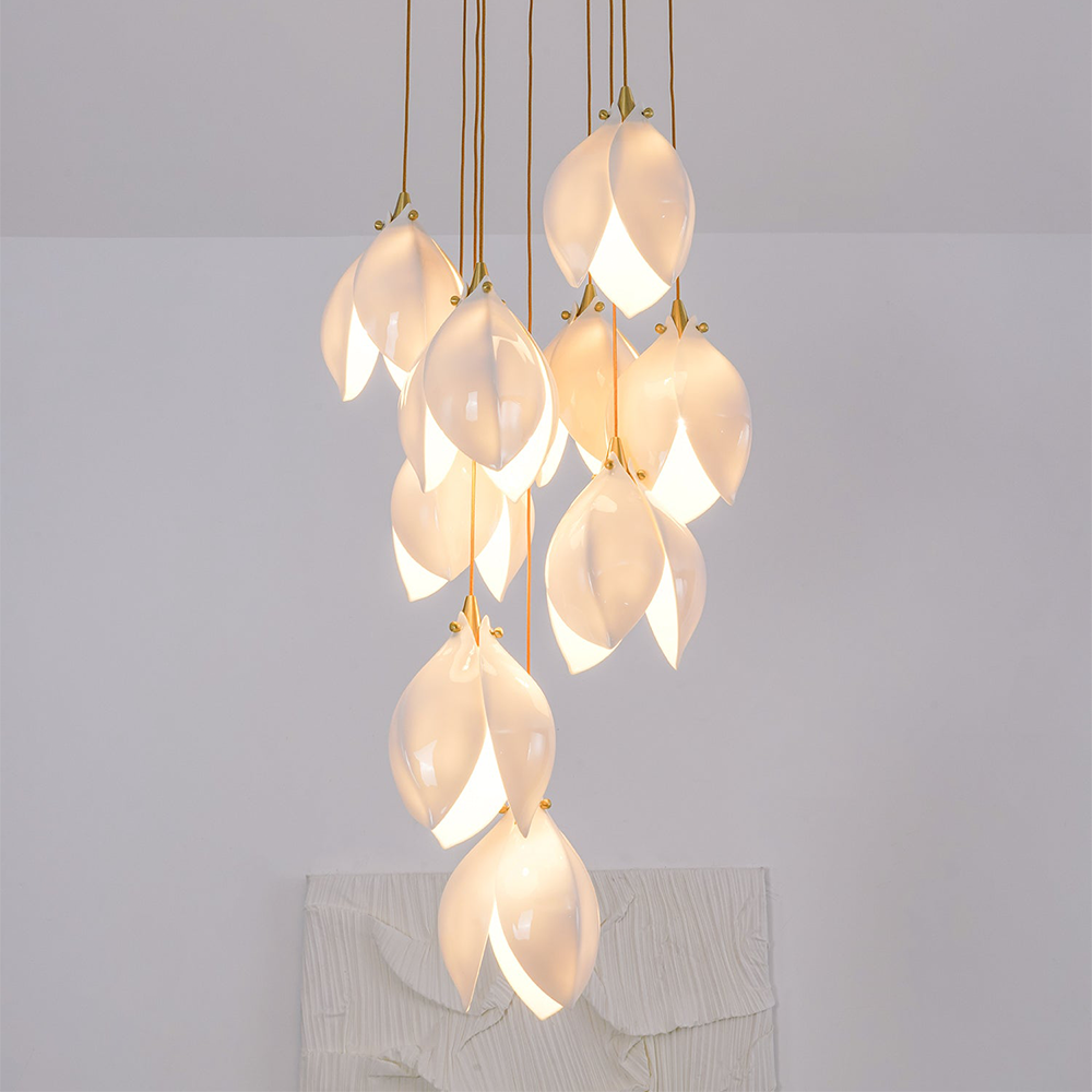 Pendant Light For Living Room Ambience Modern Metal Ceramic
