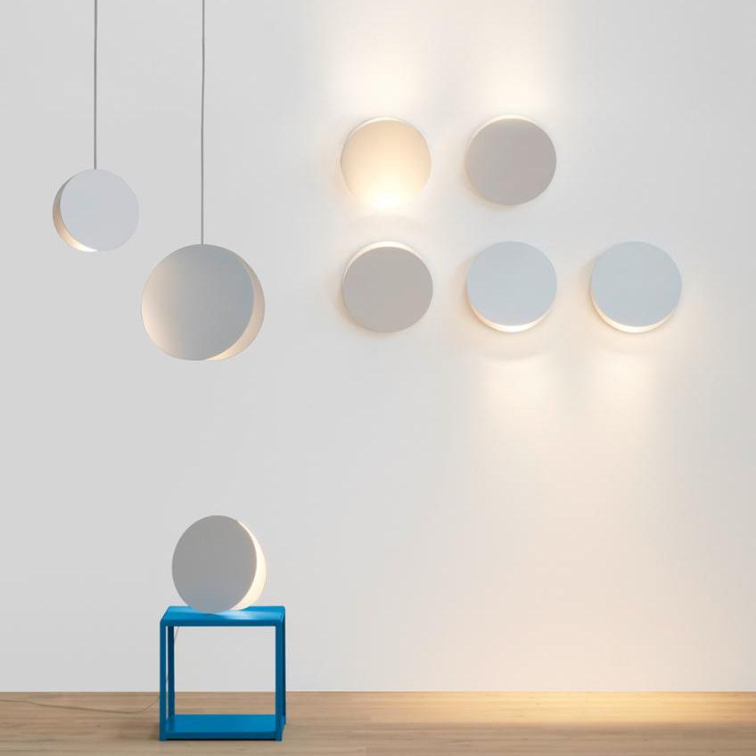 Metal Round Dimmable Pendant Light Featuring 6 Color Choices