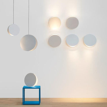 Metal Round Dimmable Pendant Light Featuring 6 Color Choices