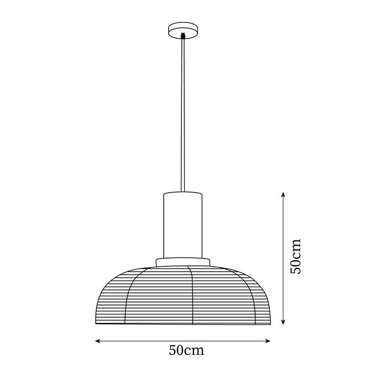 White Fabric Shade Pendant Lamp For Gentle Ambient Glow