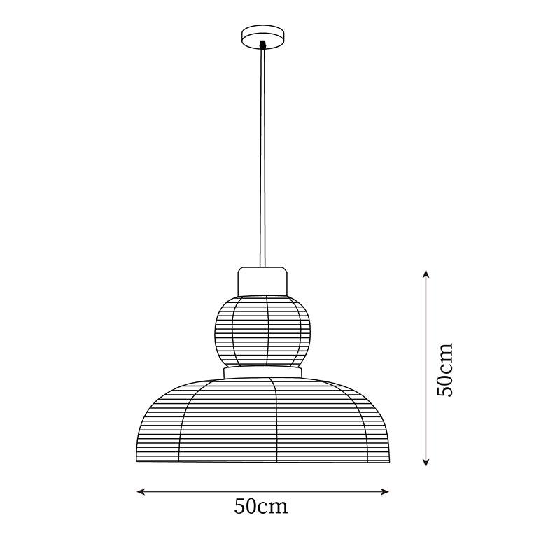 White Fabric Shade Pendant Lamp For Gentle Ambient Glow