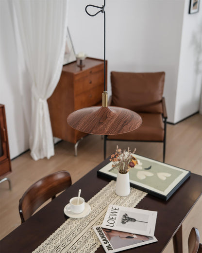 Adjustable Built-In LED Modern Swing Arm Pendant Light
