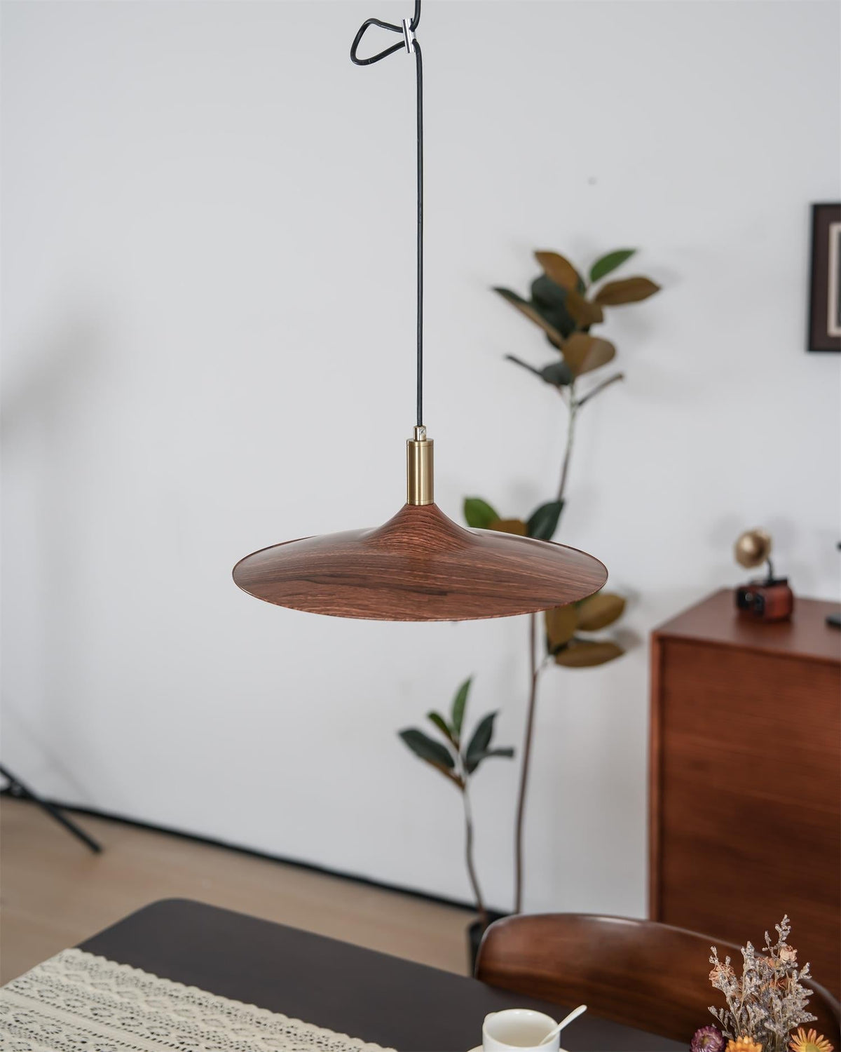Adjustable Built-In LED Modern Swing Arm Pendant Light