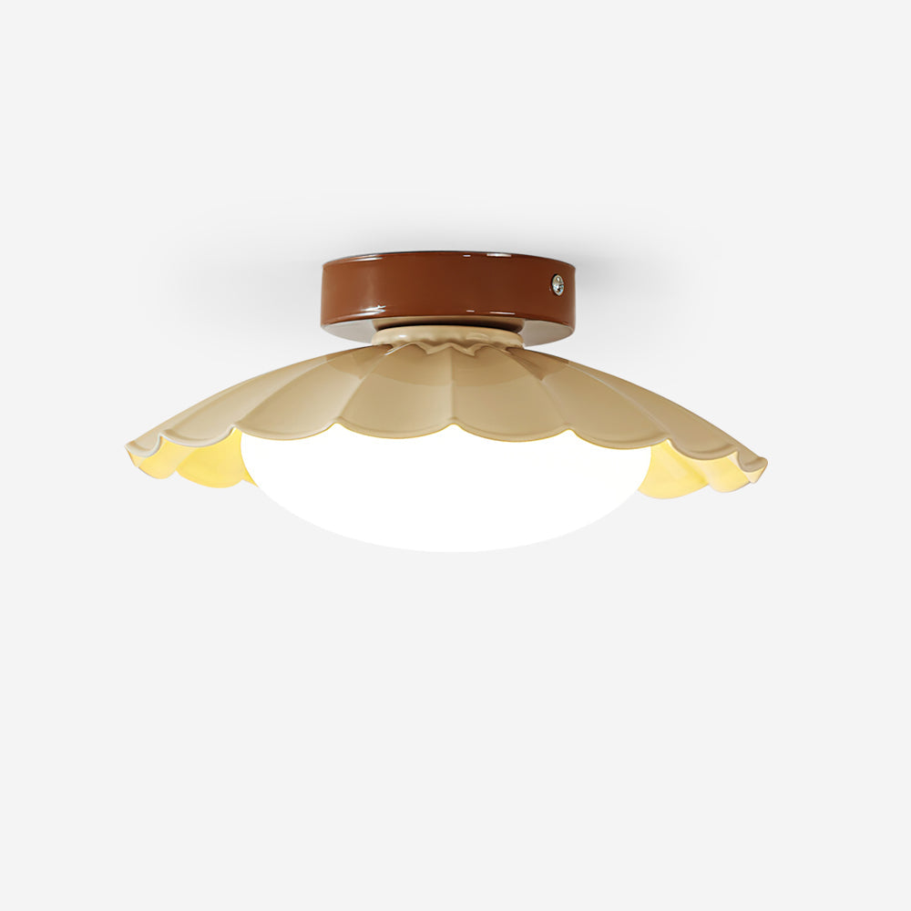 Gloss Caramel Or Rich Dark Wood Nimbus Cloud Ceiling Light