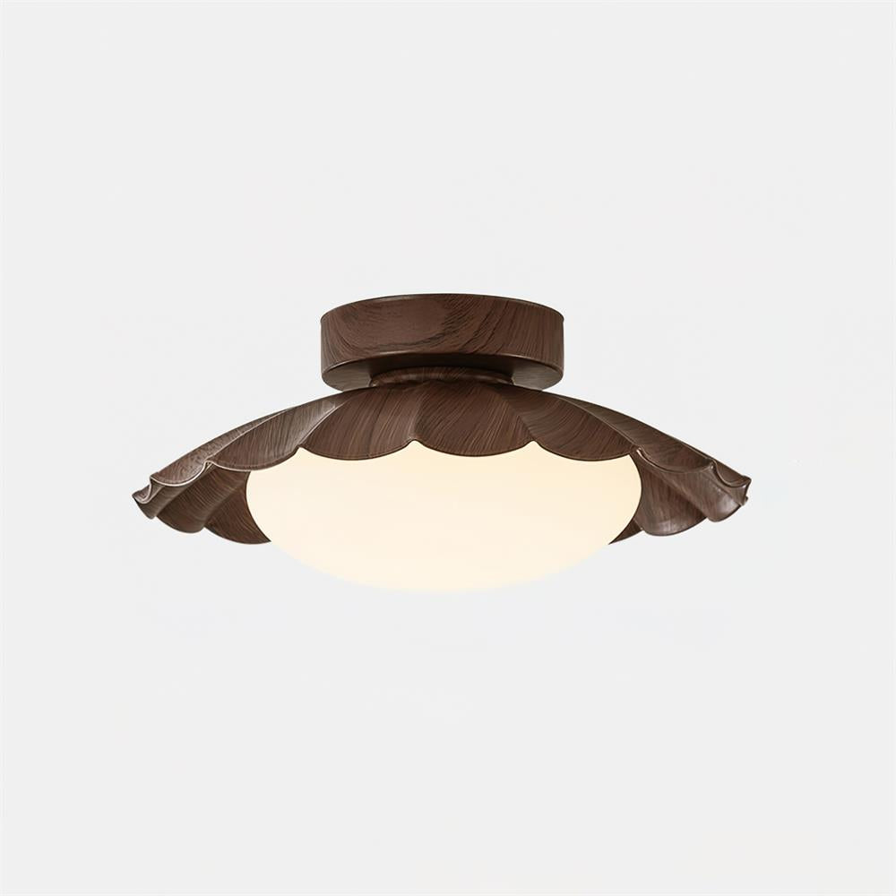 Gloss Caramel Or Rich Dark Wood Nimbus Cloud Ceiling Light