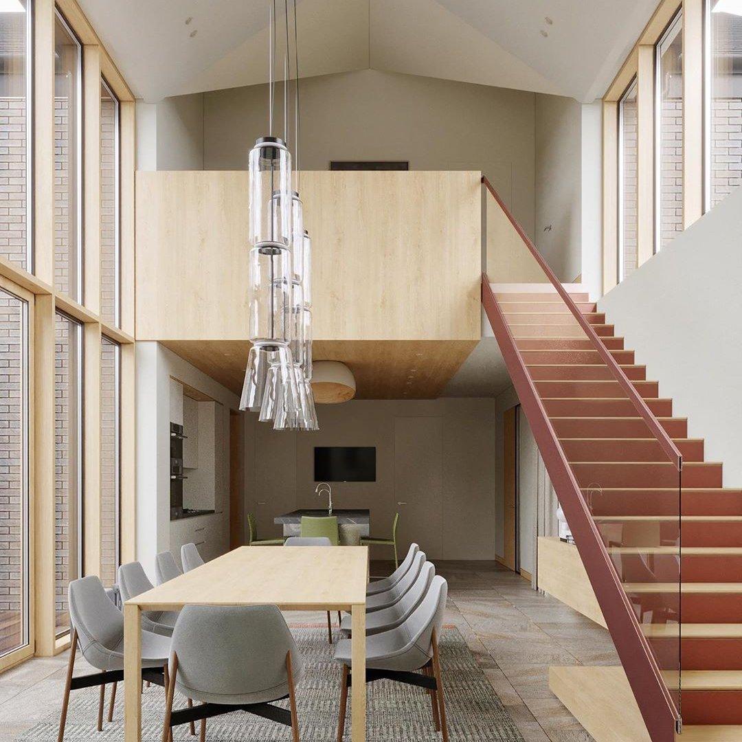 Adjustable Color Temp Industrial LED Pendant Light