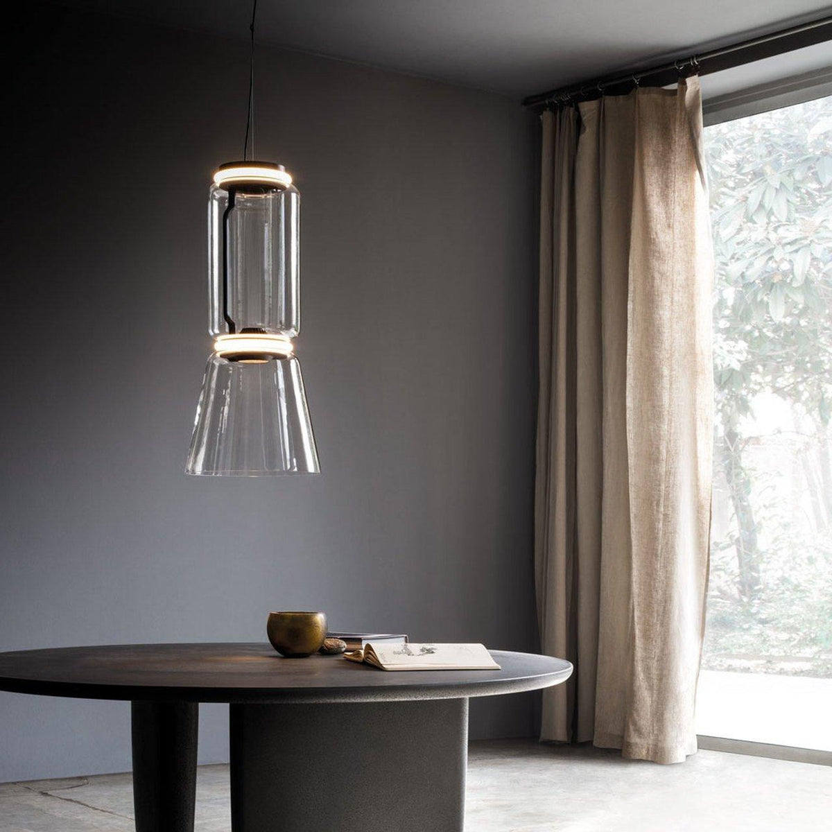 Adjustable Color Temp Industrial LED Pendant Light