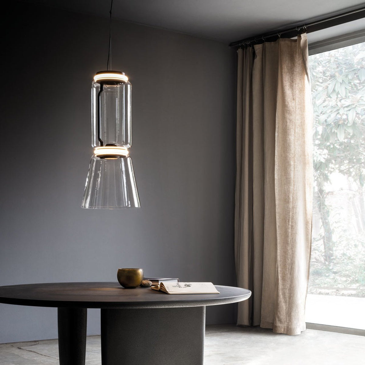 Adjustable Color Temp Industrial LED Pendant Light