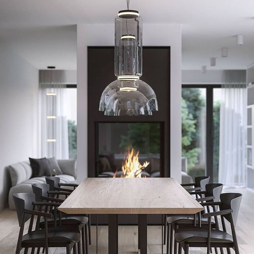 Adjustable Color Temp Industrial LED Pendant Light
