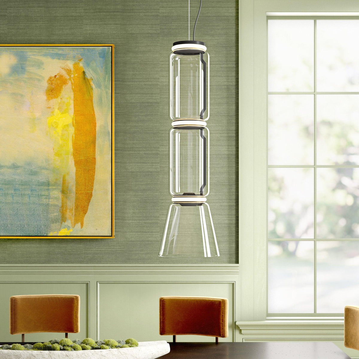 Adjustable Color Temp Industrial LED Pendant Light