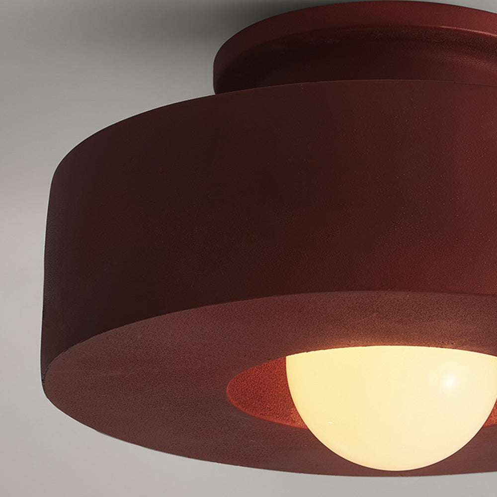 Nordic Nova Flush Mount Ceiling Light For Bedroom