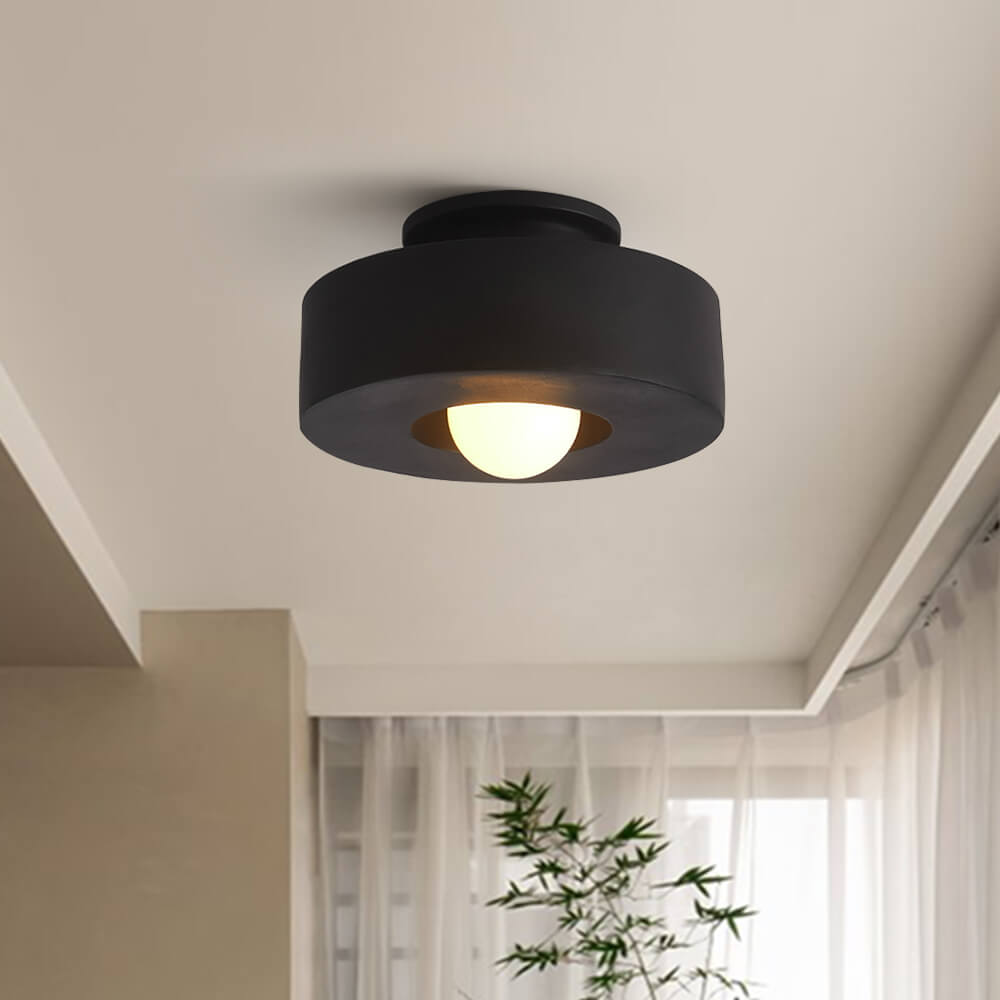 Nordic Nova Flush Mount Ceiling Light For Bedroom