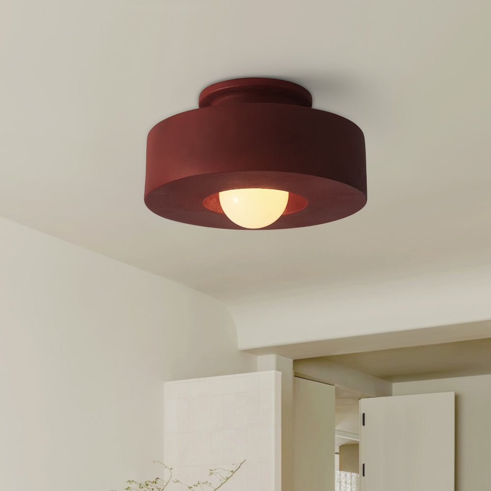 Nordic Nova Flush Mount Ceiling Light For Bedroom