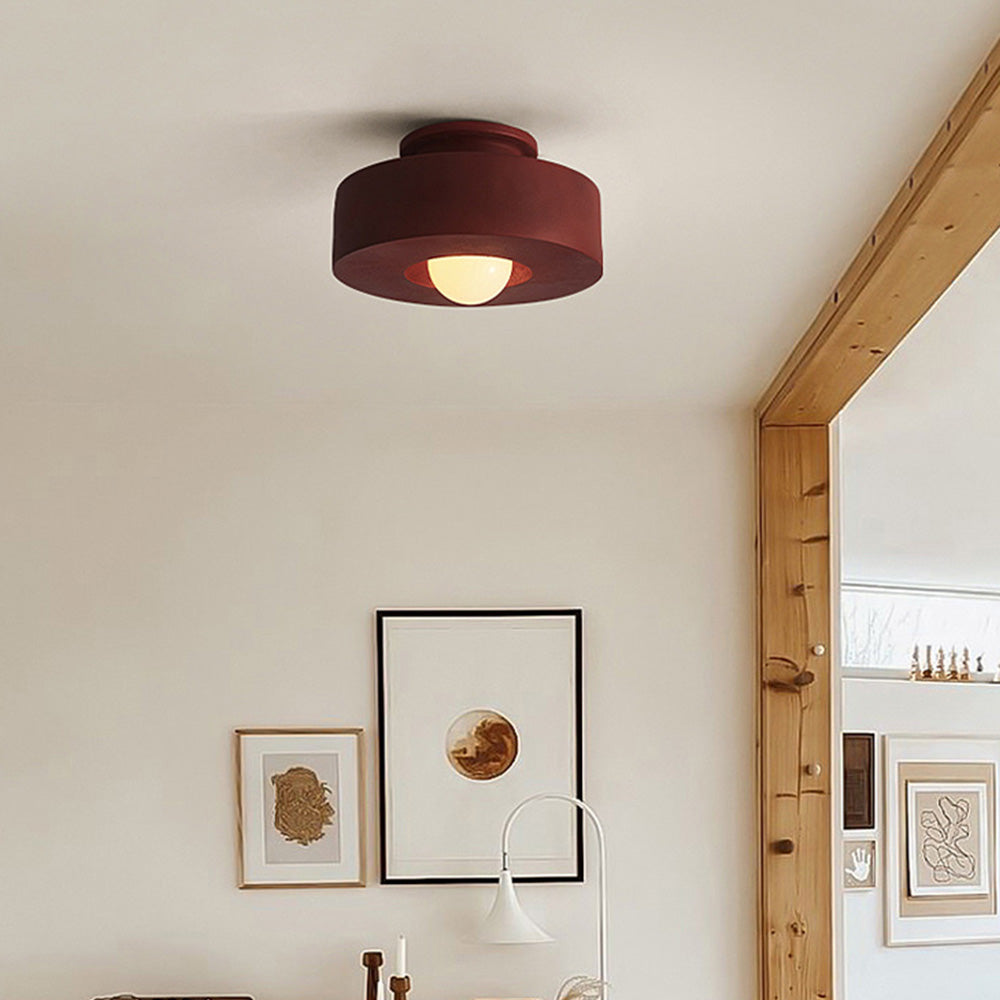 Nordic Nova Flush Mount Ceiling Light For Bedroom
