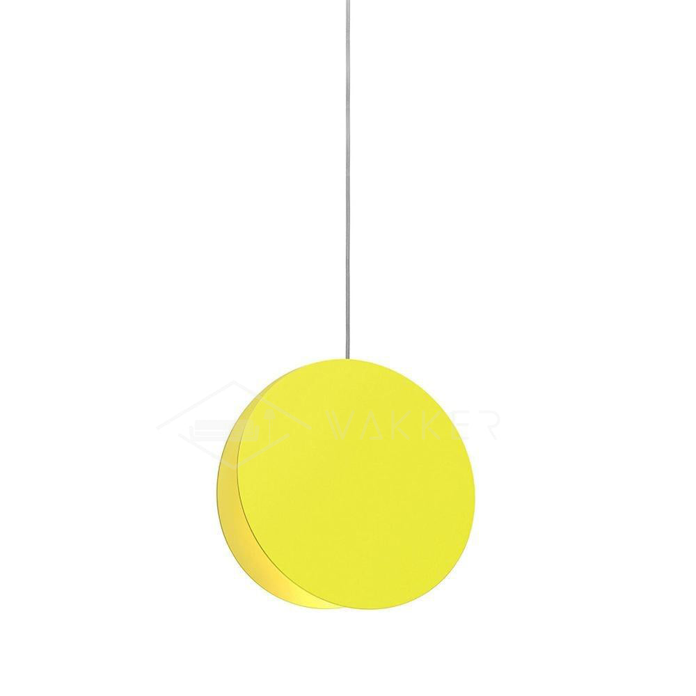 Metal Round Dimmable Pendant Light Featuring 6 Color Choices