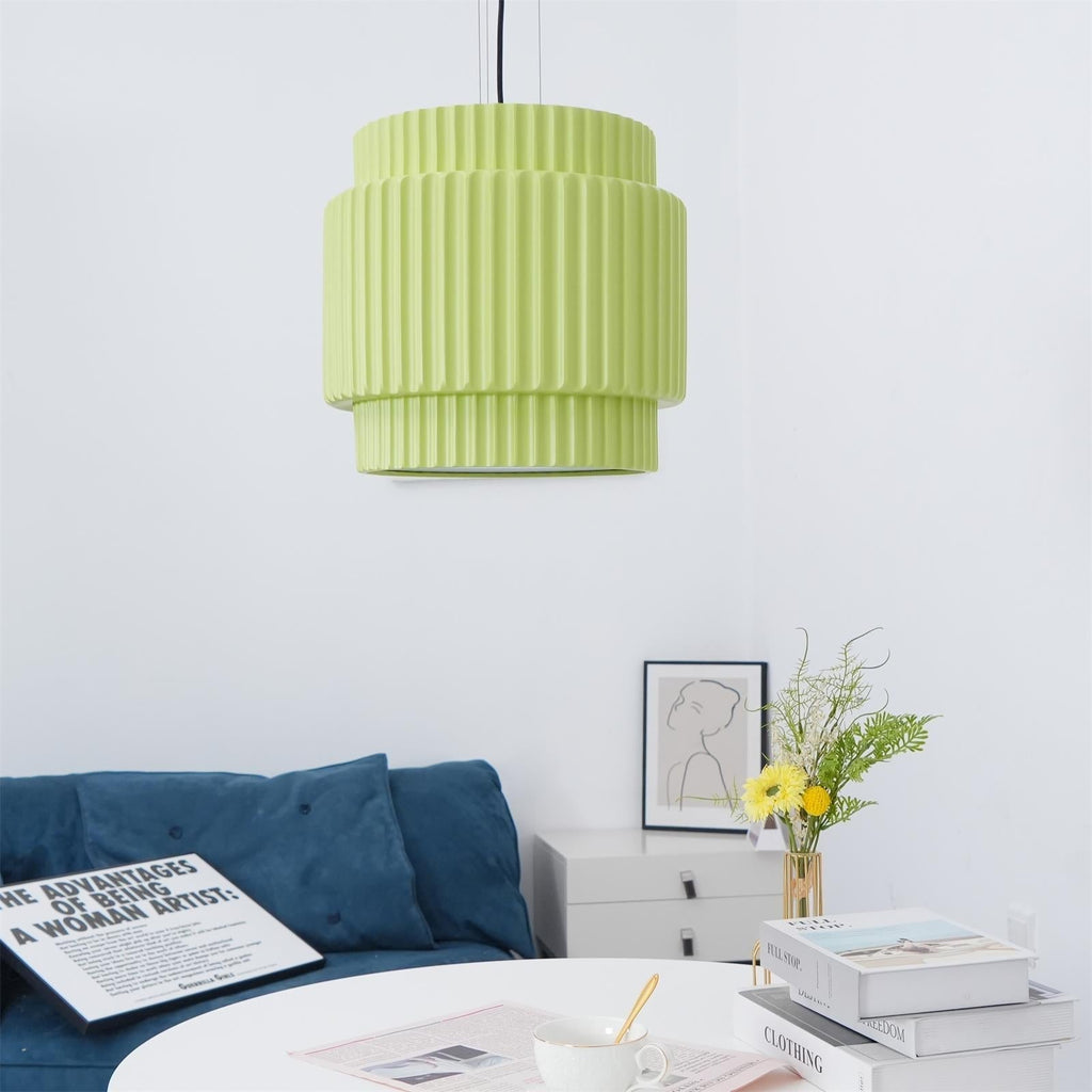 Pendant Light for Elegant Ambience Ribbed