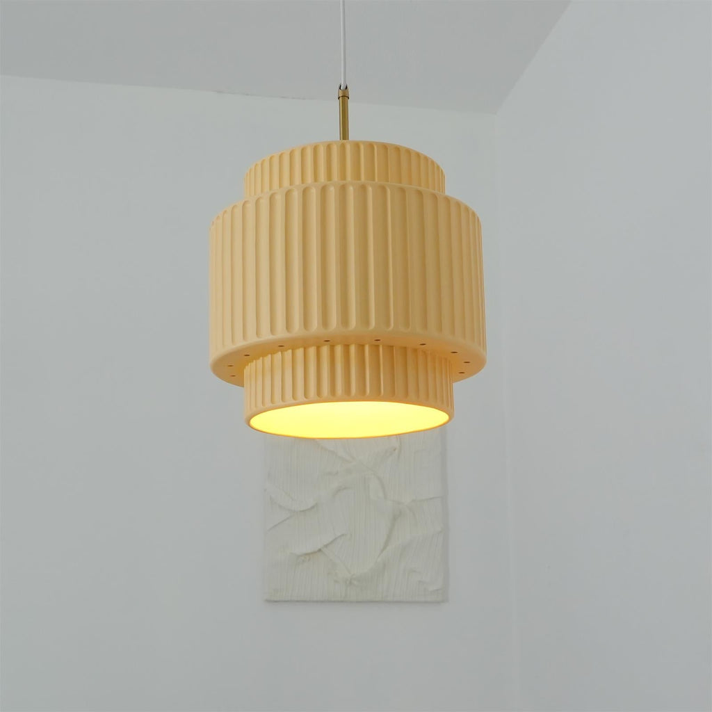 Pendant Light for Elegant Ambience Ribbed