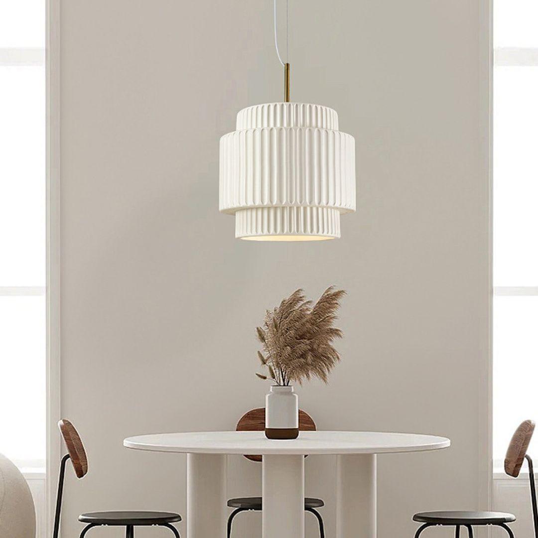 Pendant Light for Elegant Ambience Ribbed