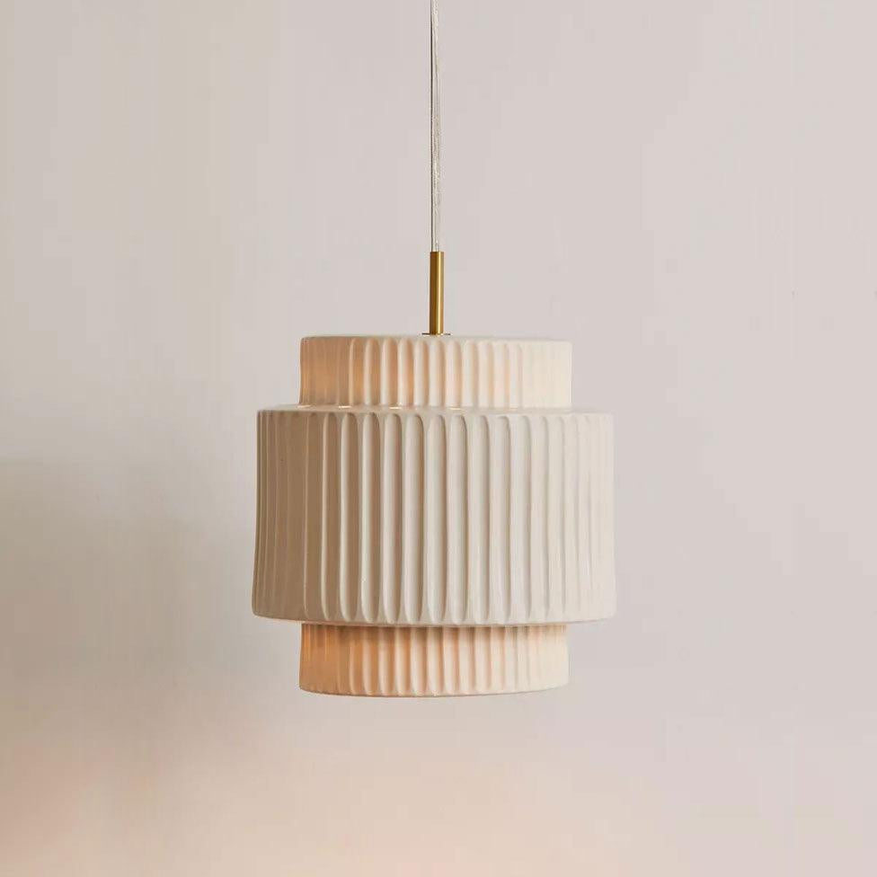 Pendant Light for Elegant Ambience Ribbed