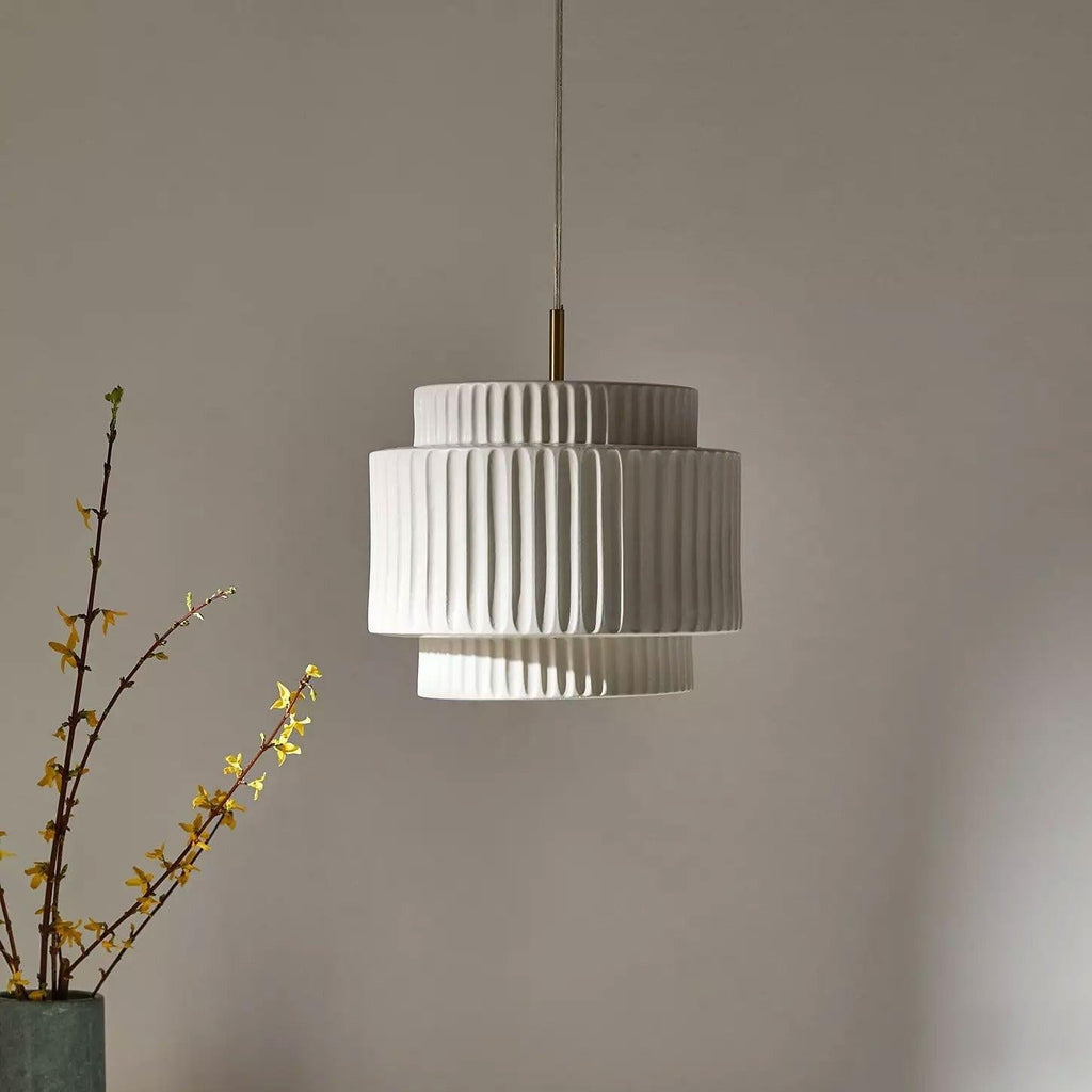 Pendant Light for Elegant Ambience Ribbed