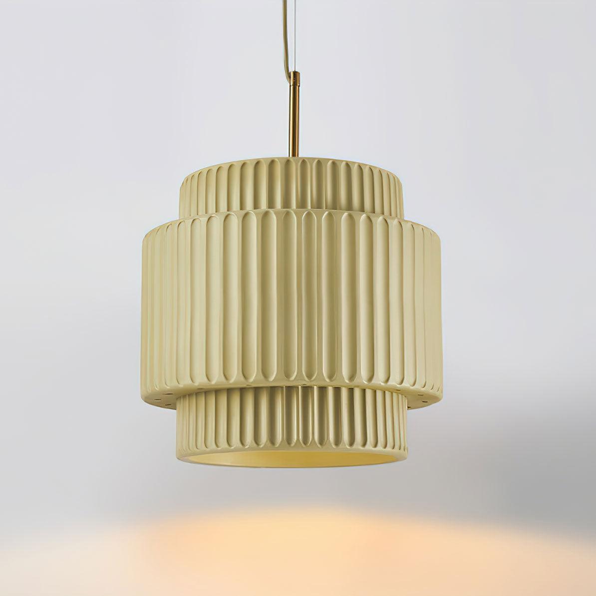 Pendant Light for Elegant Ambience Ribbed