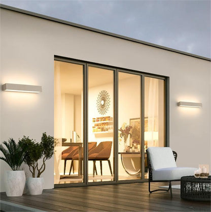 Outdoor Monochrome Led Wall Light For Exterior Use
