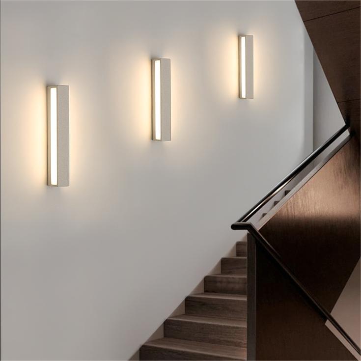 Outdoor Monochrome Led Wall Light For Exterior Use
