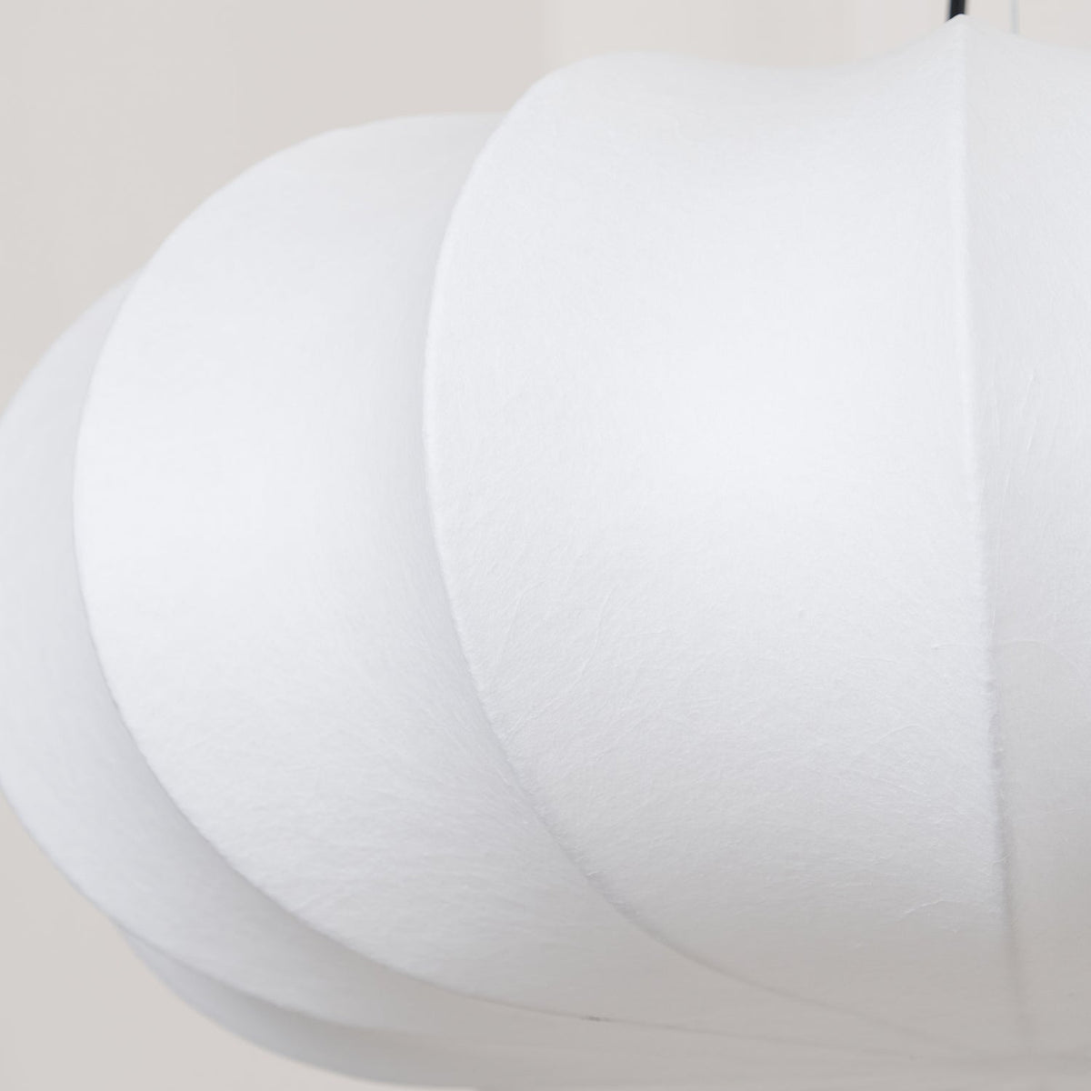 Pendant Linen Beige Pumpkin Light With Glow Soft