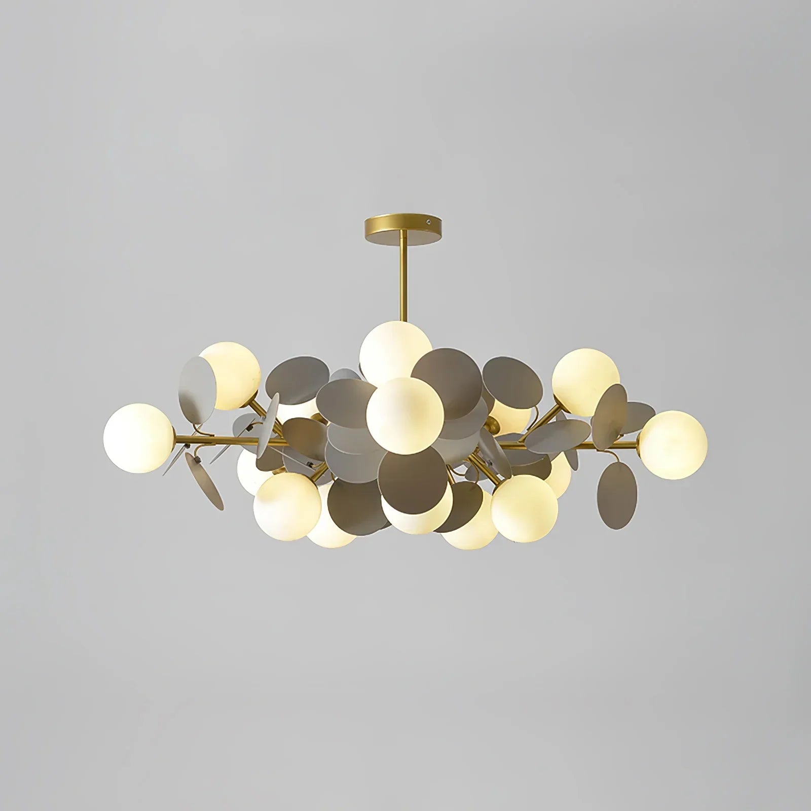 Chandelier Ceiling Floral Branch Multicoloured For Living Room