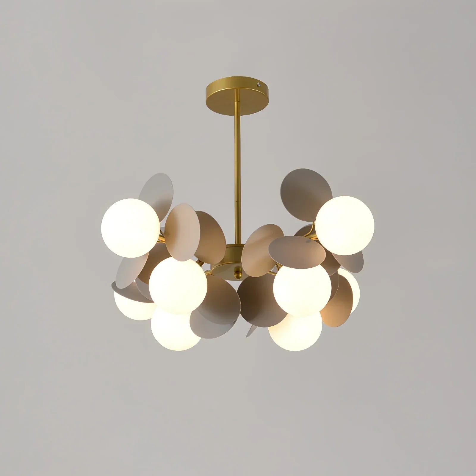 Chandelier Ceiling Floral Branch Multicoloured For Living Room
